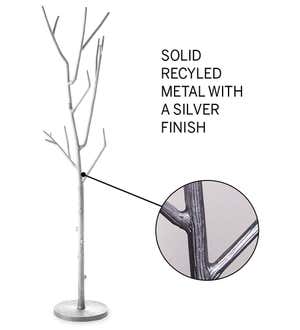 Recycled Metal Branch Coat Tree - Bronze
