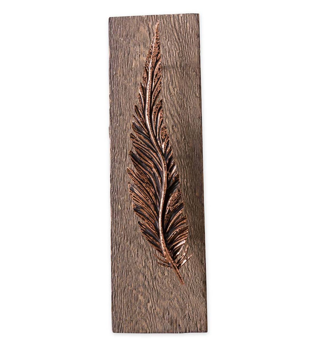 Decorative Feather Branches in Gold<br>Pack of 6<BR>34 Tall