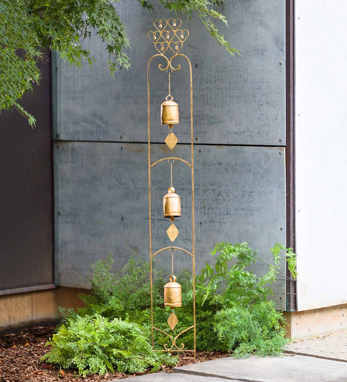 Handmade Outdoor Copper Wind Chime 5 Chimes – Coast Chimes