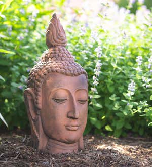 Indoor/ Outdoor Meditative Buddha Head