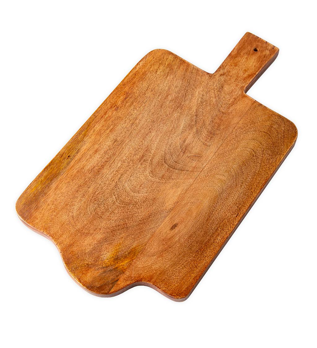 Rustic Mango Wood Serving Board swatch image