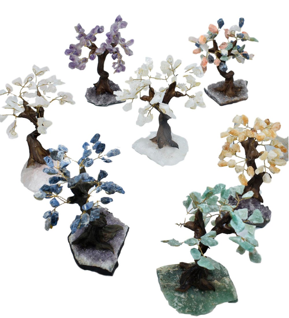 Gemstone Bonsai Tree, Large