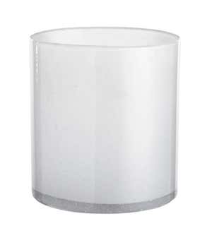 Glacier Frosted Glass Ice Bucket
