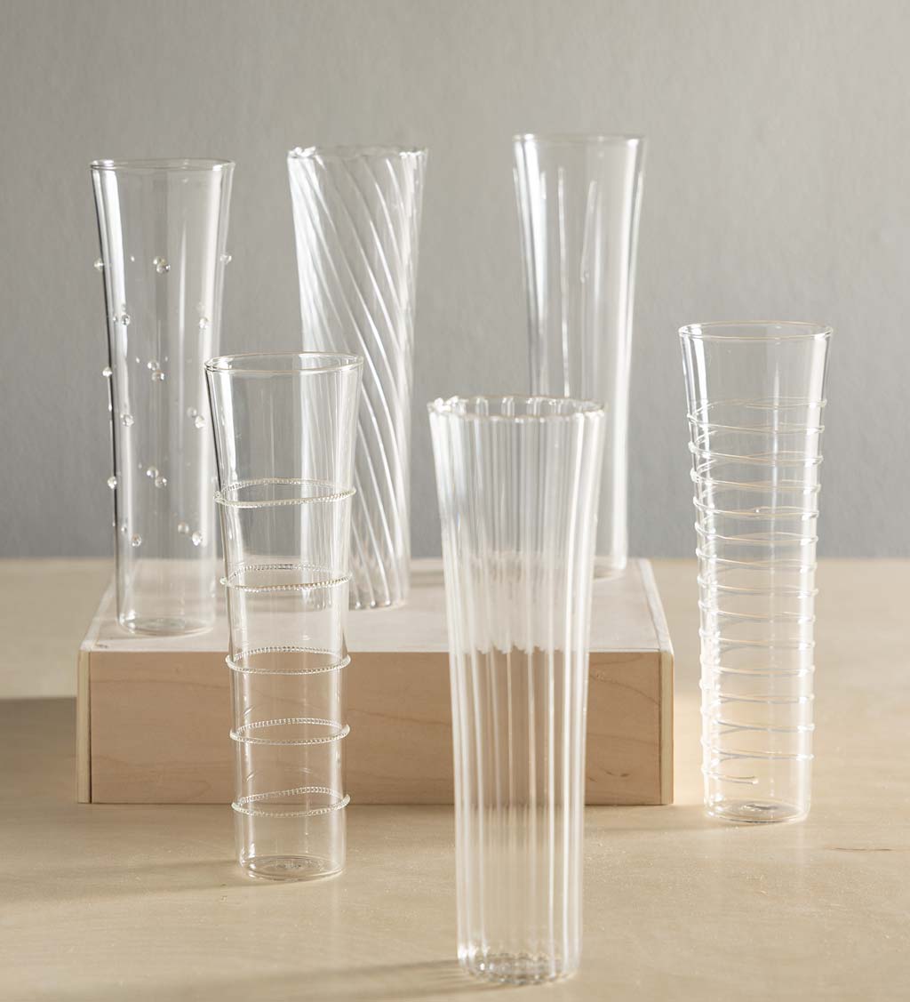 Livenza Glass Flutes (set of 6)