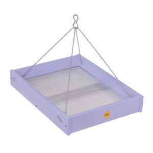 Recycled Poly Large Hanging Platform Bird Feeder