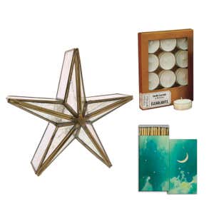Star Candle Gift, Set of 3