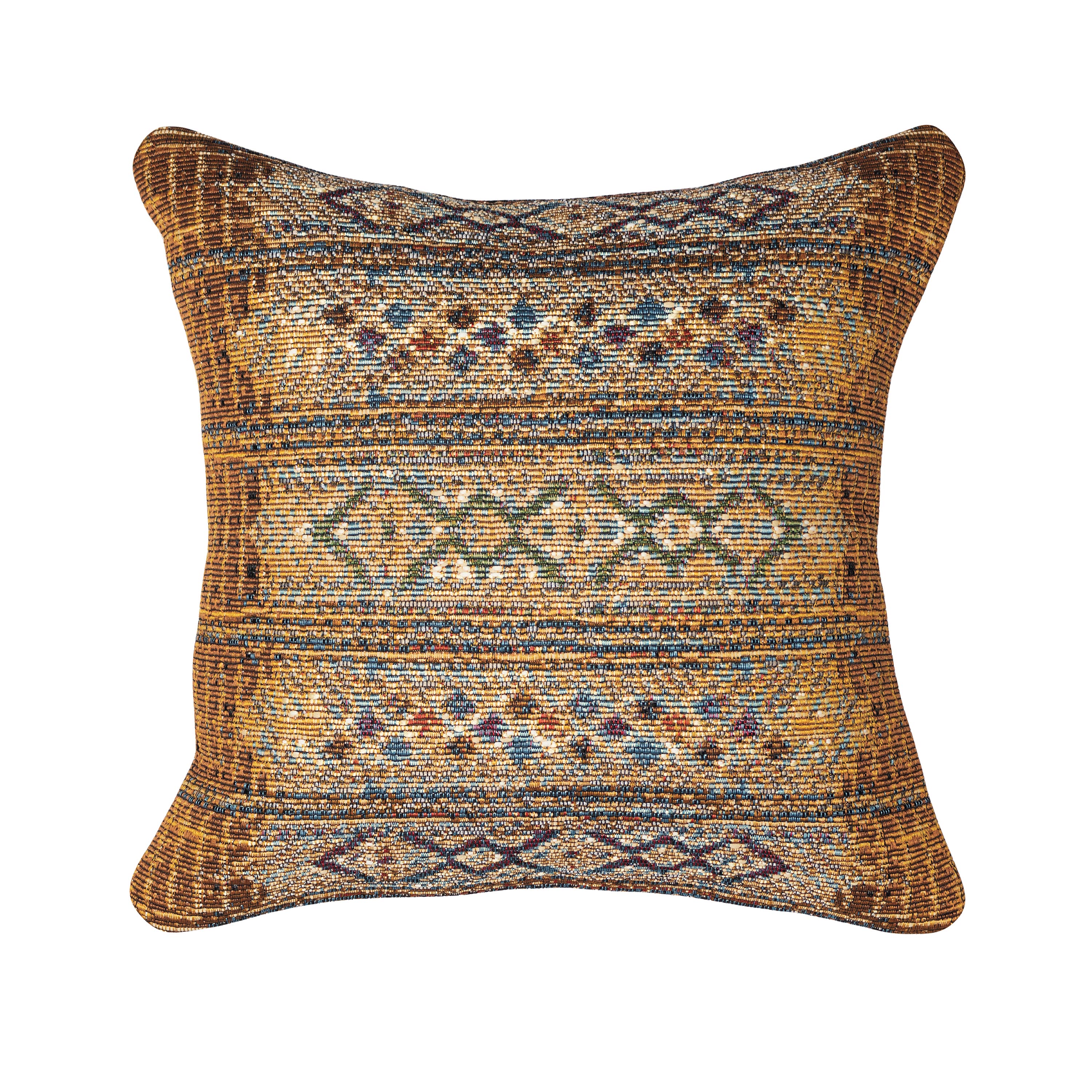 Indoor/ Outdoor Marina Tribal Stripe Pillow, 18"x 18" swatch image