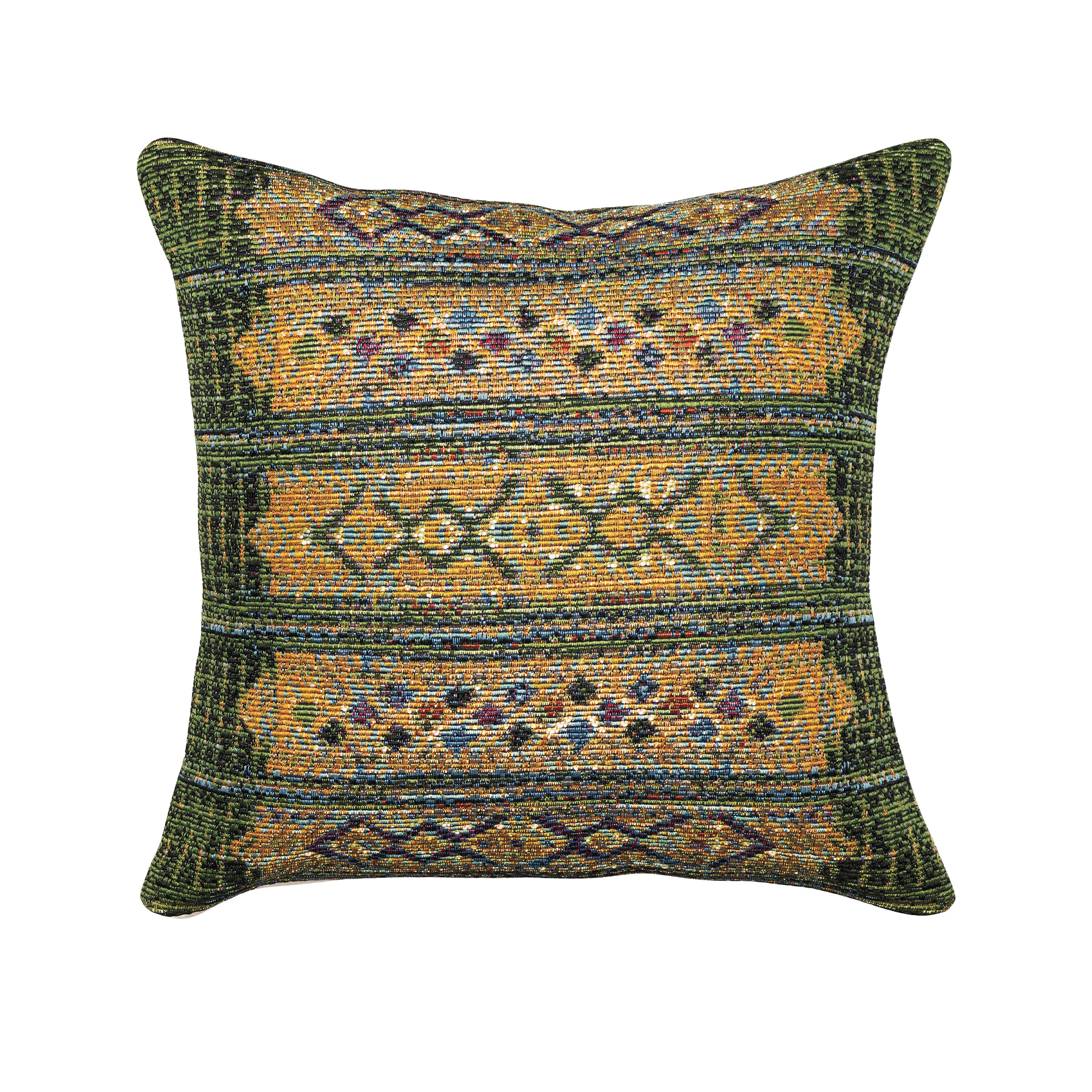 Indoor/ Outdoor Marina Tribal Stripe Pillow, 18"x 18" swatch image