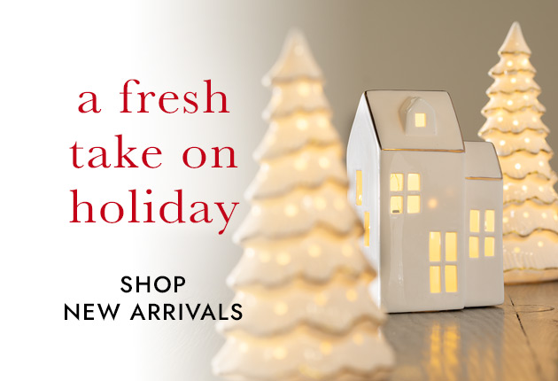 Image of V00407 House V00409 Tree Set. a fresh take on holiday SHOP NEW ARRIVALS