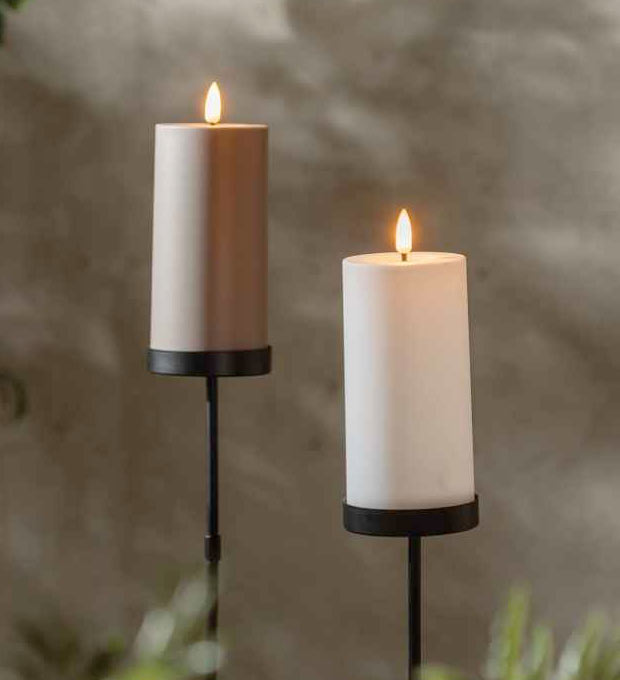 Image of Solar Pillar Candle with Stake