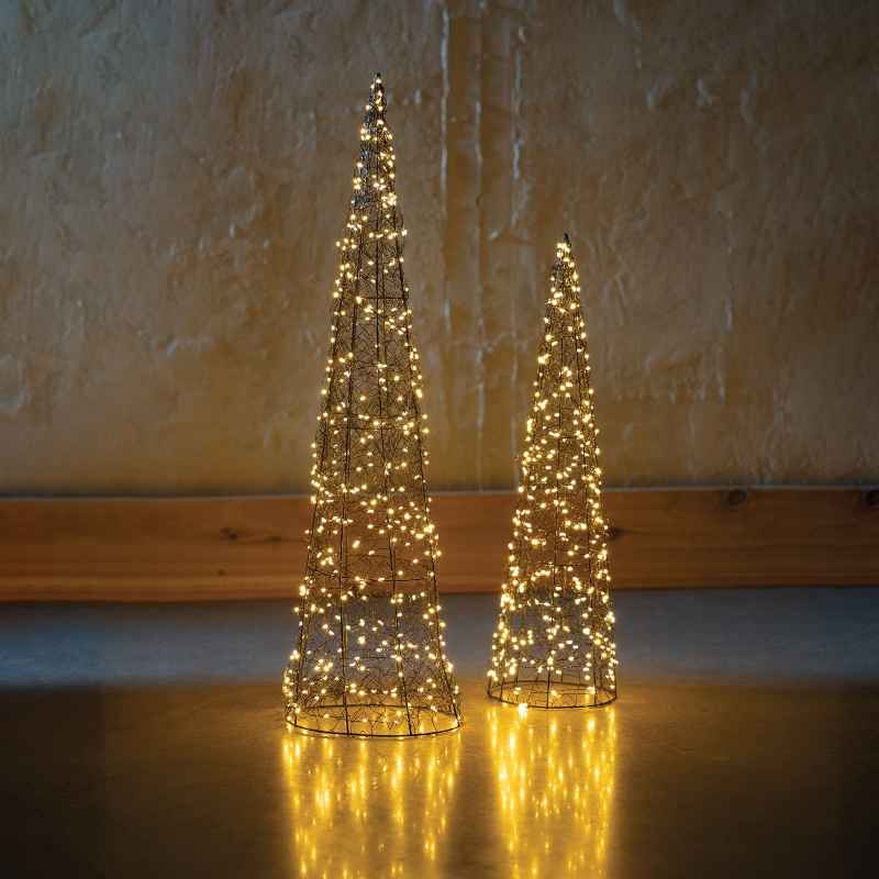 Micro LED Black Metal Cone