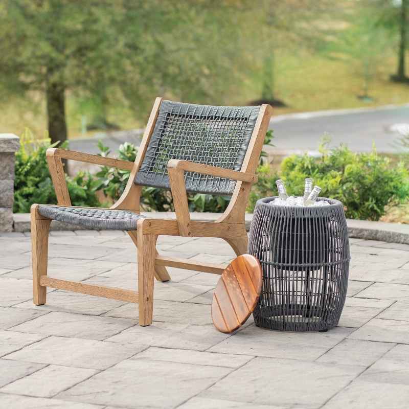 Seville Acacia Side Table