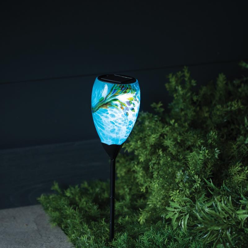 Murano Solar Stake - Blue