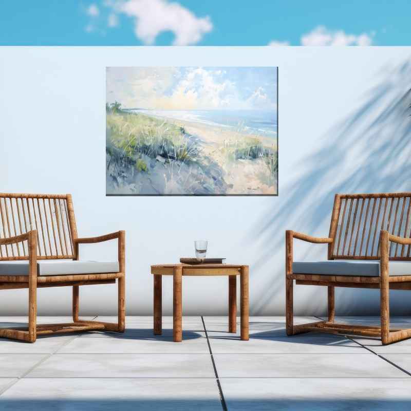 Sea & Sand Waterproof Canvas Art