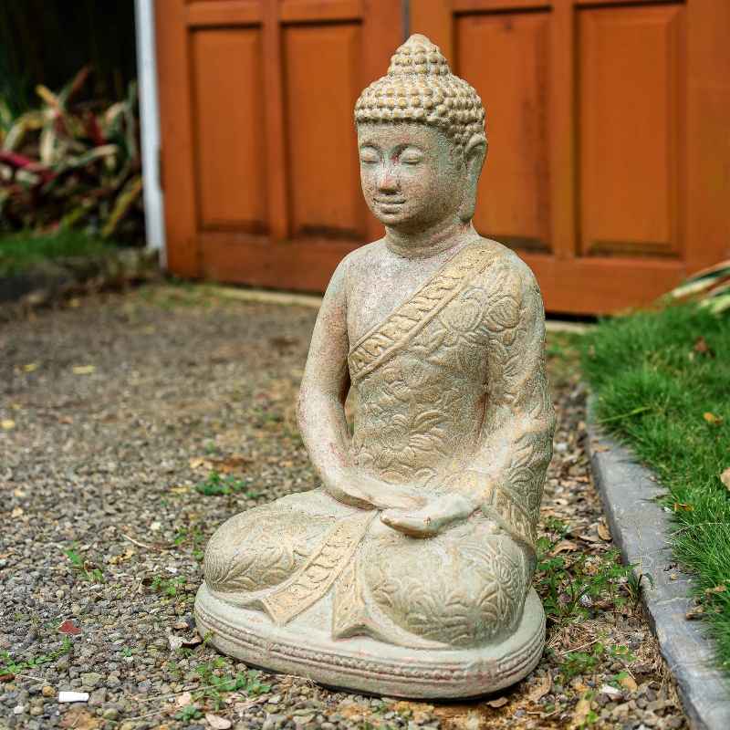 Seated Buddha Statue, 22