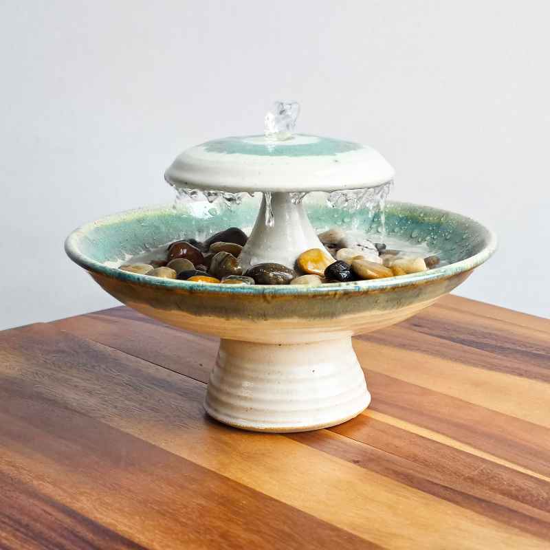 USA Handmade Ceramic Fountain
