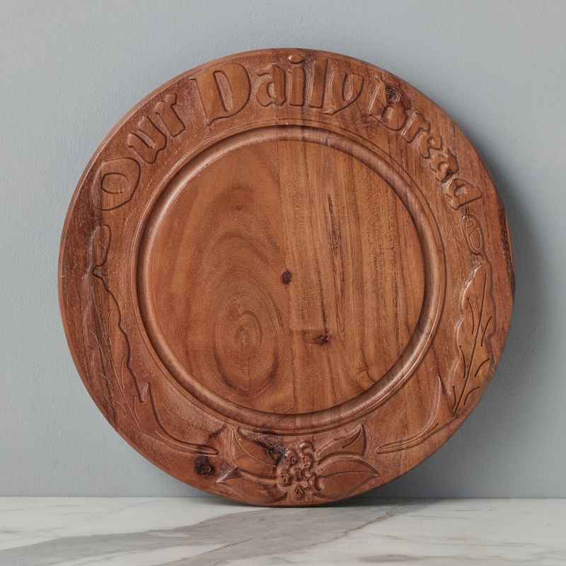 Vintage English Bread Board Our Daily Bread