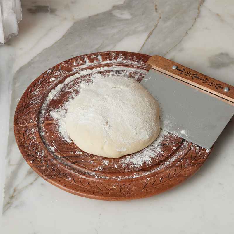 Vintage English Bread Board Small Natural