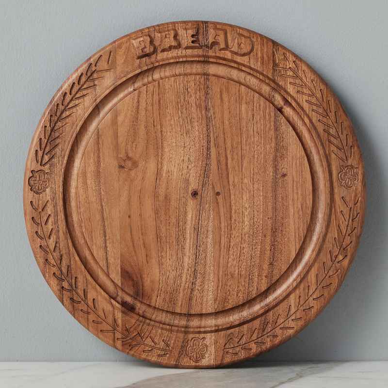 Vintage English Bread Board Small Natural
