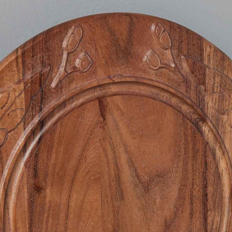 Vintage English Bread Board Medium Round