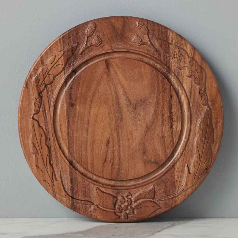 Vintage English Bread Board Medium Round