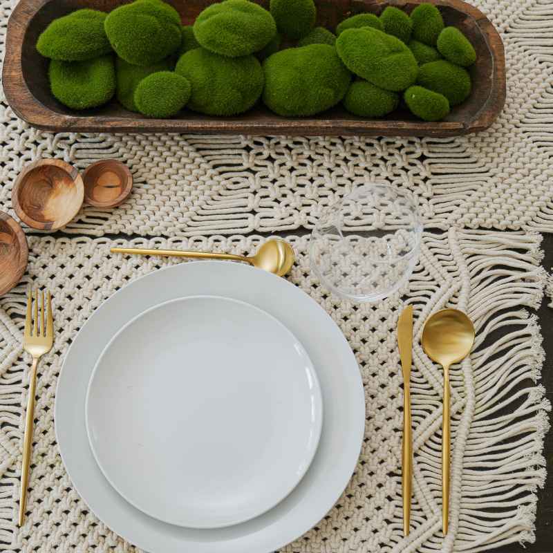 Boho Macrame Indoor/Outdoor Table Runner