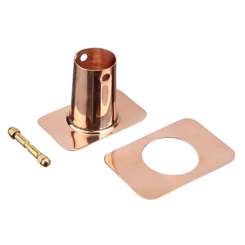 Copper Rain Chain Funnel Adapter