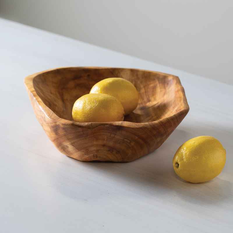 Chinese Fir Root Wood Serving Bowl