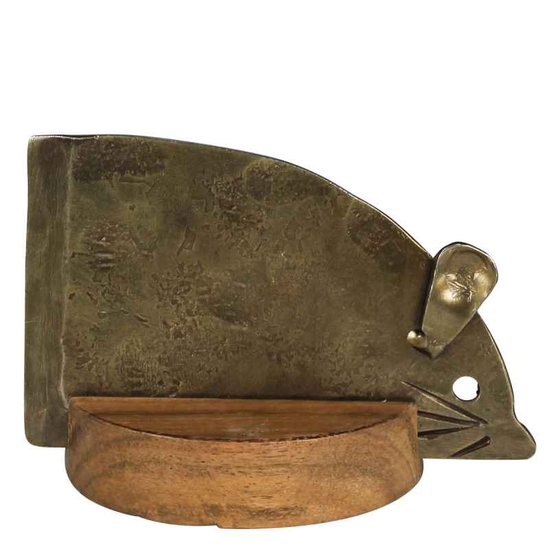Antique Gold Mouse Cheese Knife