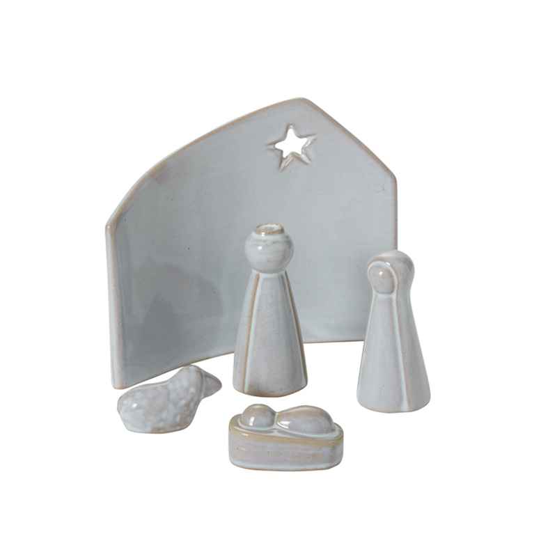 Claro Ceramic Minimalist Nativity Set