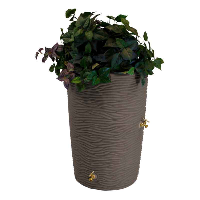 Palm 50 Gallon Rain Barrel Planter
