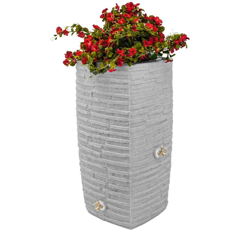 Riverwalk 50 Gallon Rain Barrel Planter