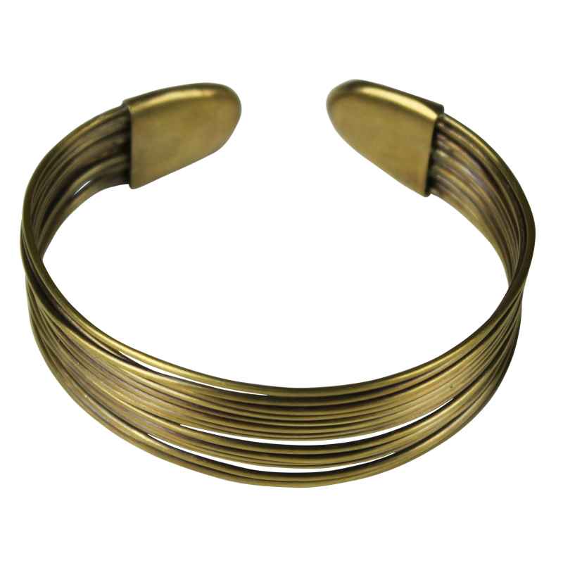 Brass Nara Wire Cuff