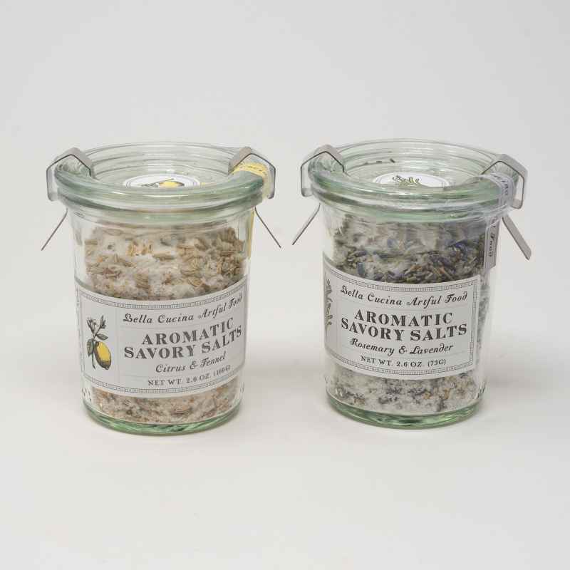 Citrus & Fennel and Wild Oregano & Sage Savory Salt Duo