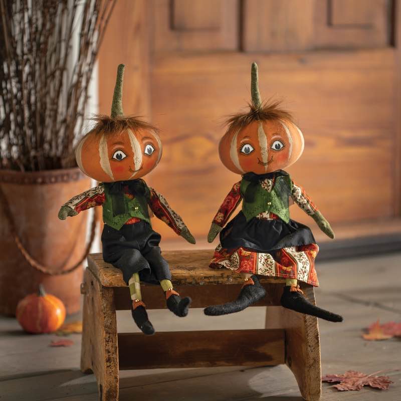 Kermit Pumpkin Head Doll, 16