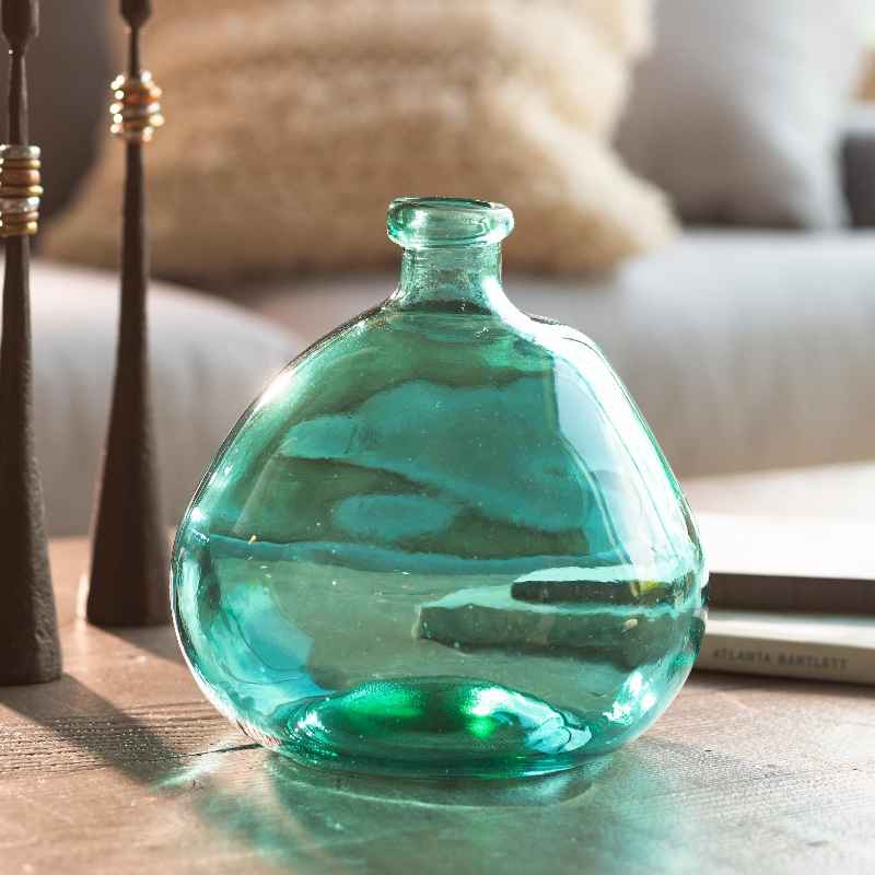 Vaso In Ceramica Aqua Blue - ASA Selection - 11x10 Cm, Altezza 16 Cm