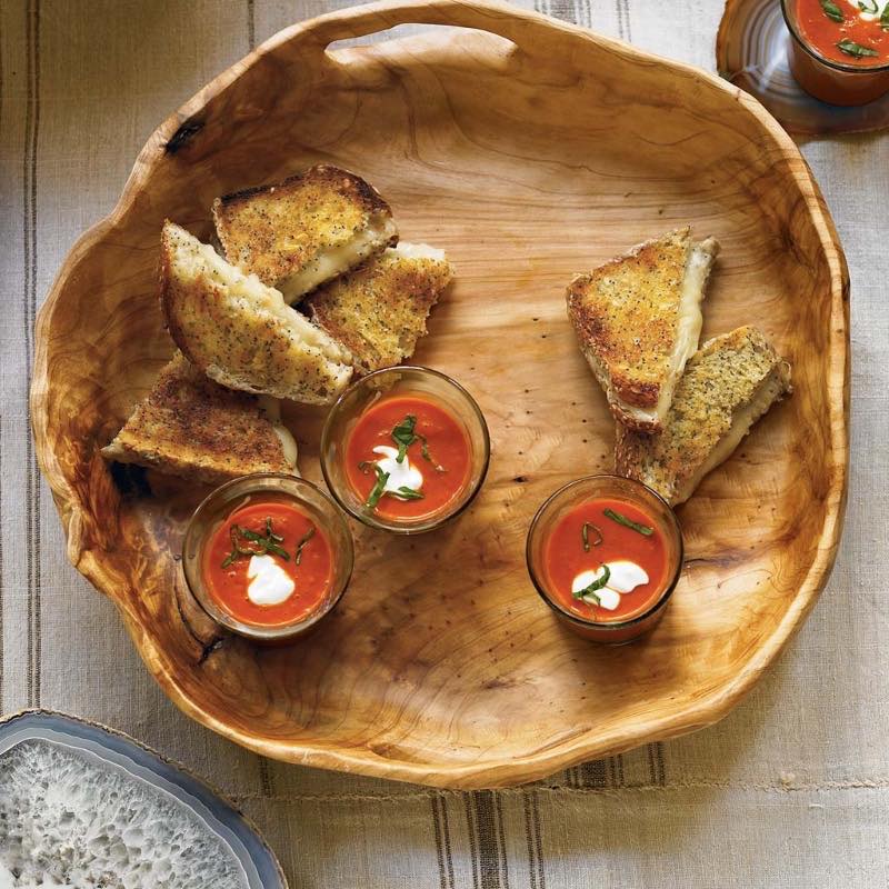 Rustic Root of the Earth Serving Tray