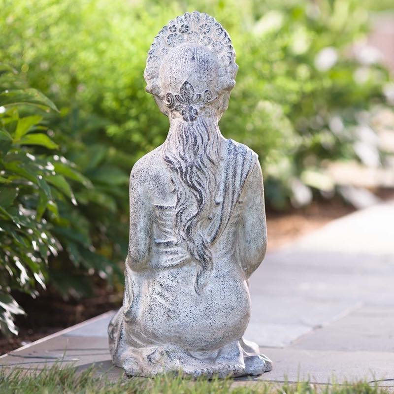 Lakshmi Garden Statue and Bird Bath