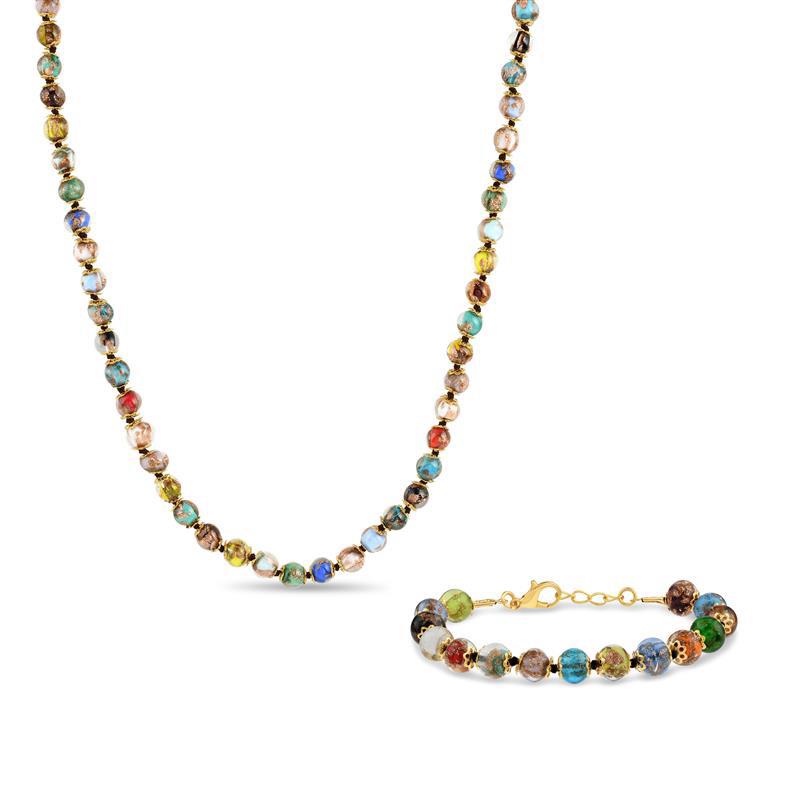 Cornaro Murano Necklace & Bracelet