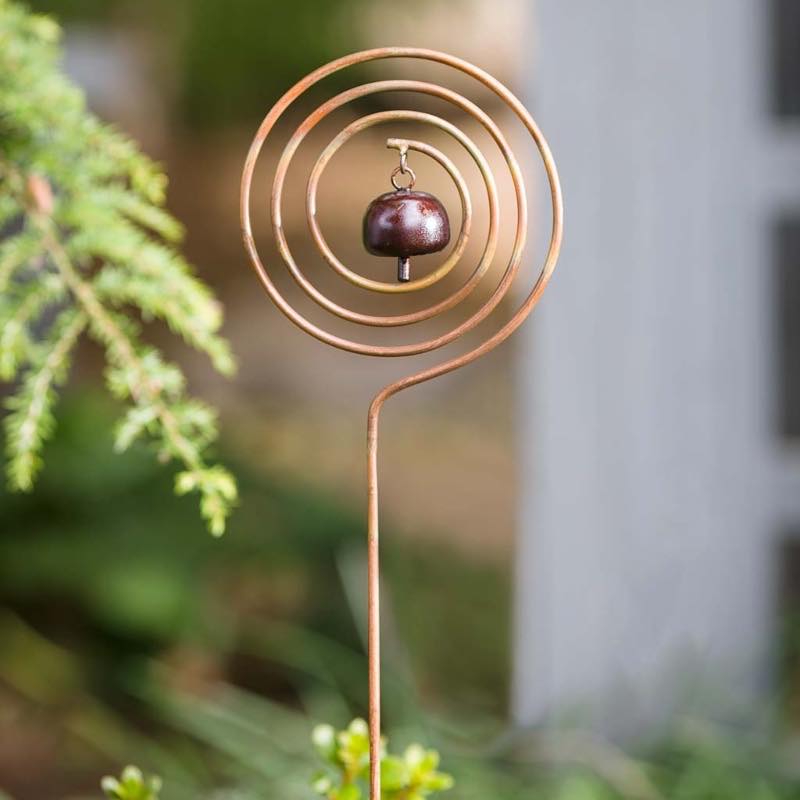 Zen Swirl Garden Stake