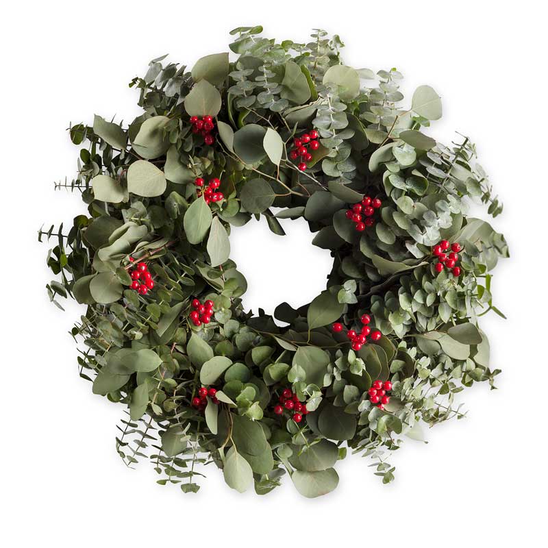 Eucalyptus Berry Wreath