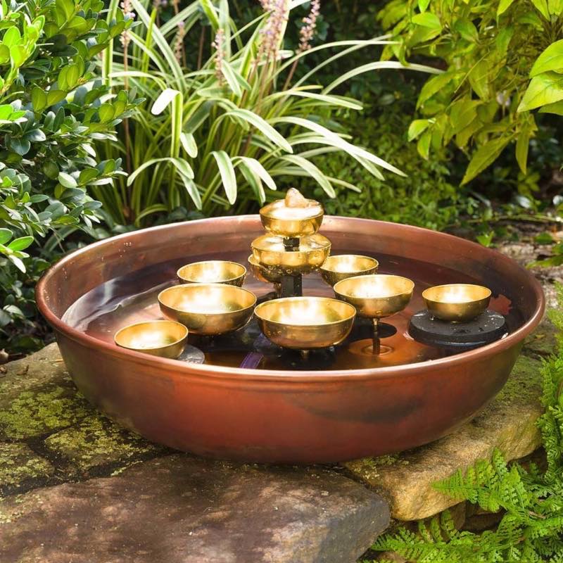 Chiming Bell Tabletop Fountain