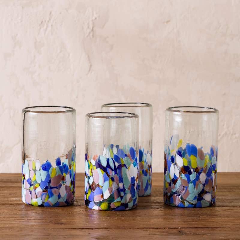 Riviera Recycled Pint Glass, Set of 4