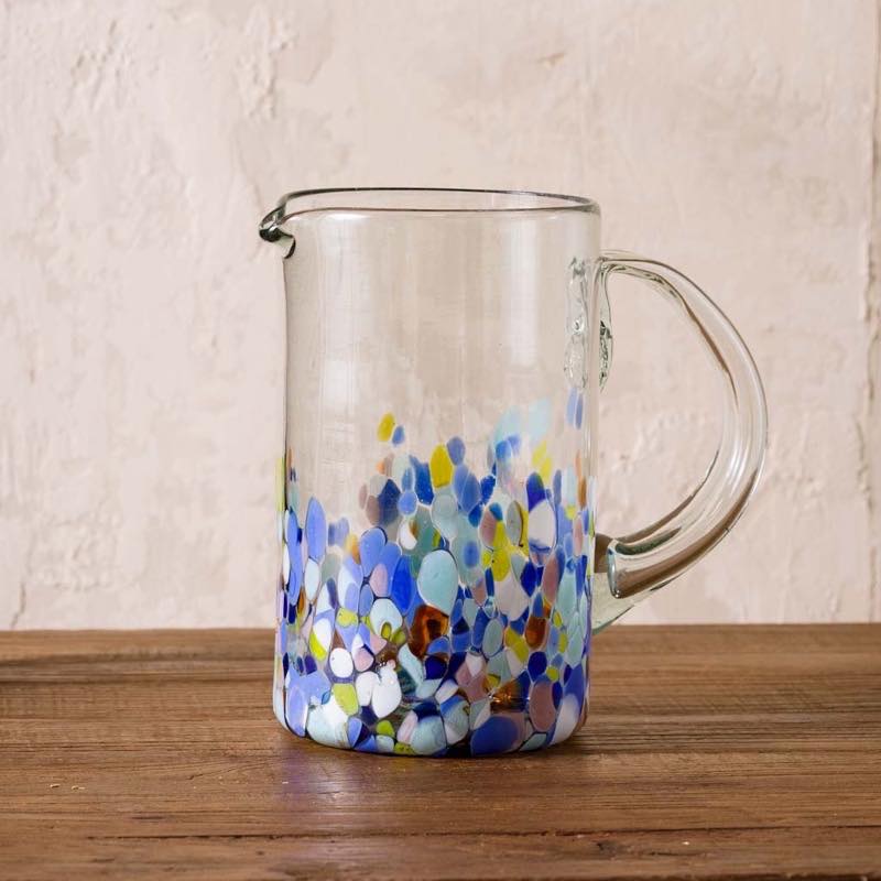 Riviera Recycled Glass Pitcher