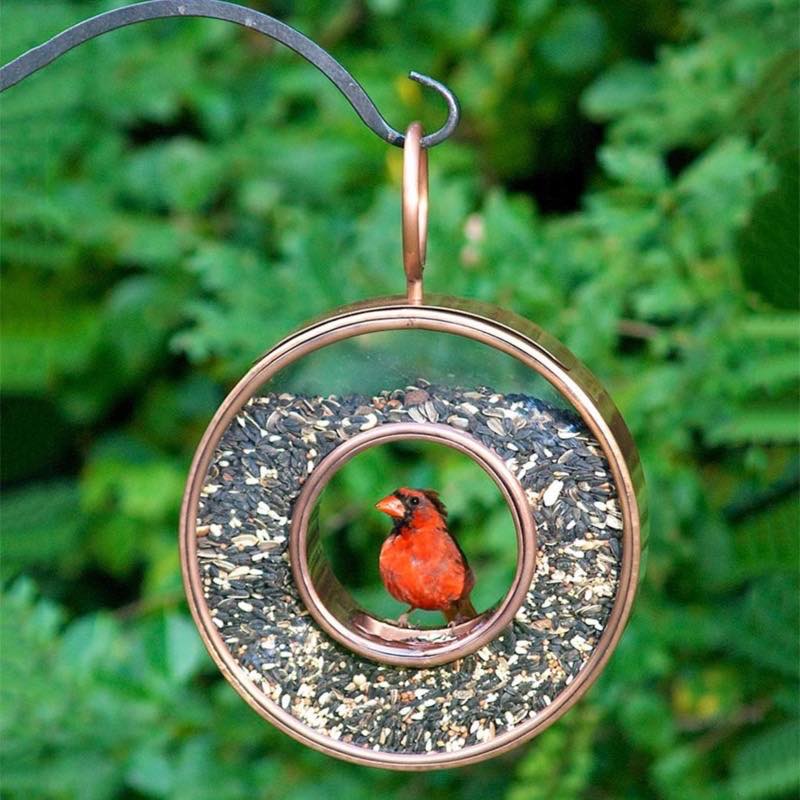 Copper Fly-Thru™ Bird Feeder