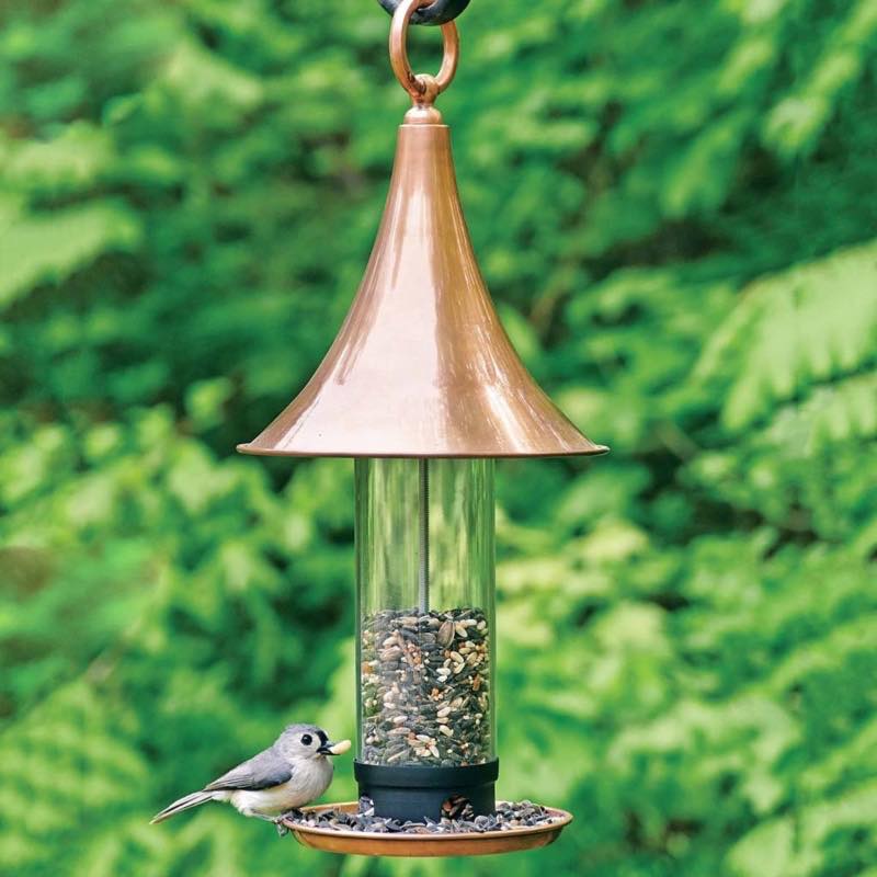 Castella Copper Bird Feeder