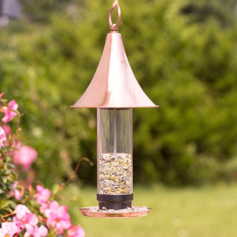 Castella Copper Bird Feeder