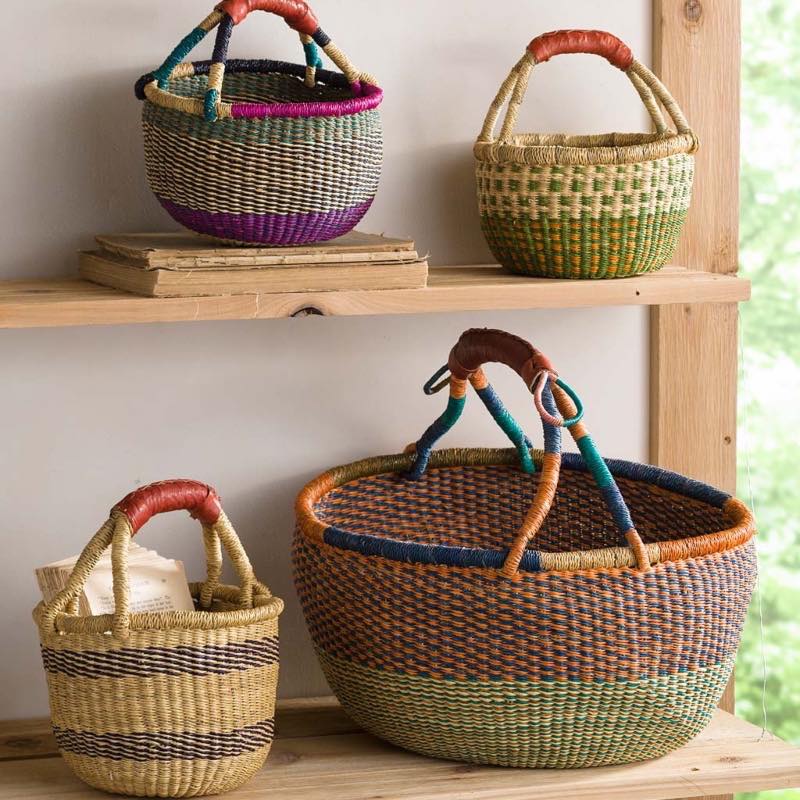 Mini Bolga Baskets