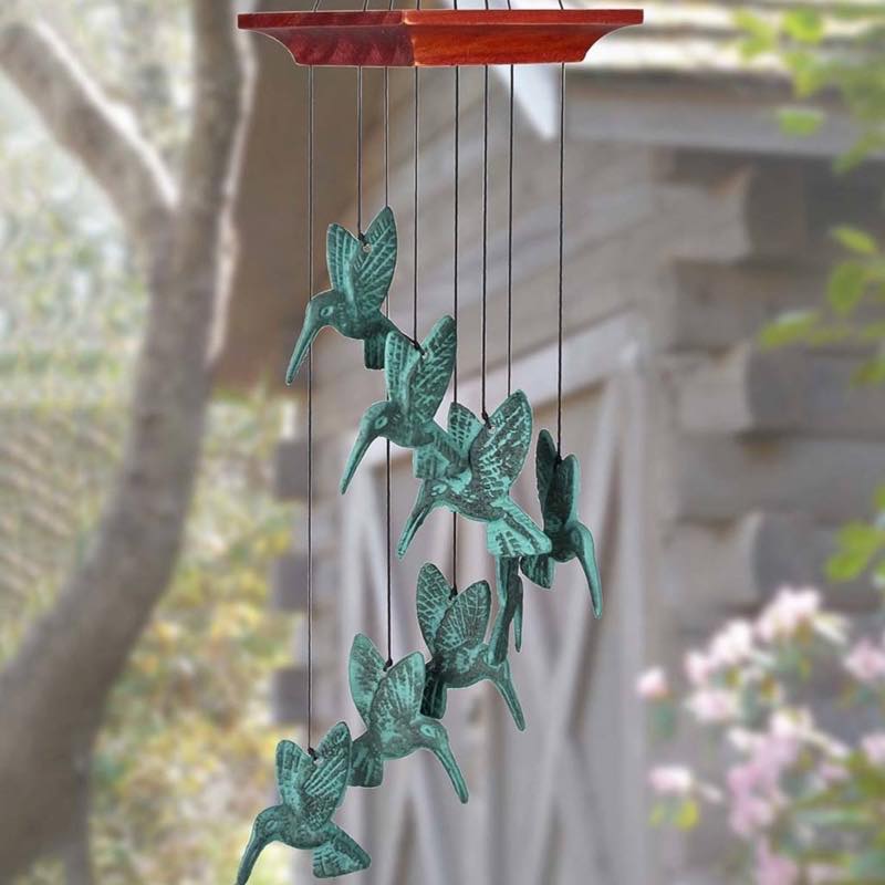 Hummingbird Spiral Chime