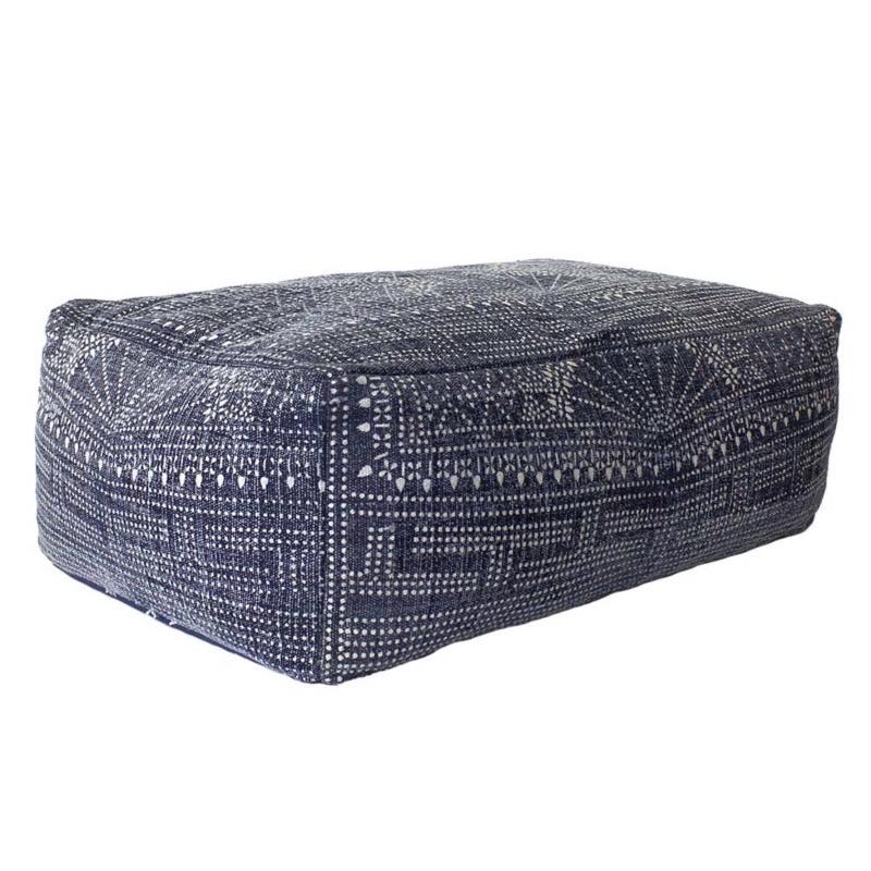 Batik Printed Ottoman